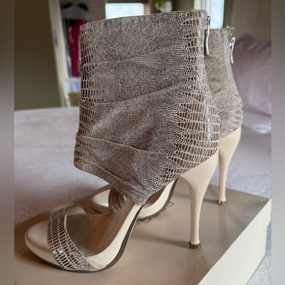 Vintage Bcbgeneration Maemi Snake Pattern Stilett… - image 5